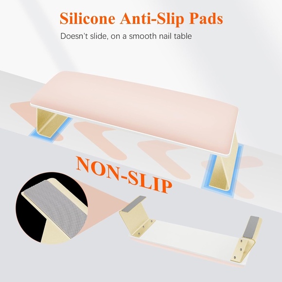 Pink Pillow Arm Rest for Nail Technicians - Picture 4 of 7